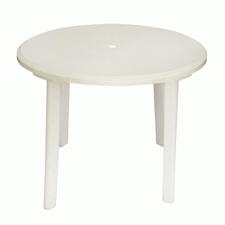Round Plastic Garden Table 3ft AB Event Hire